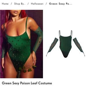 PrettyLittleThing poison ivy costume
